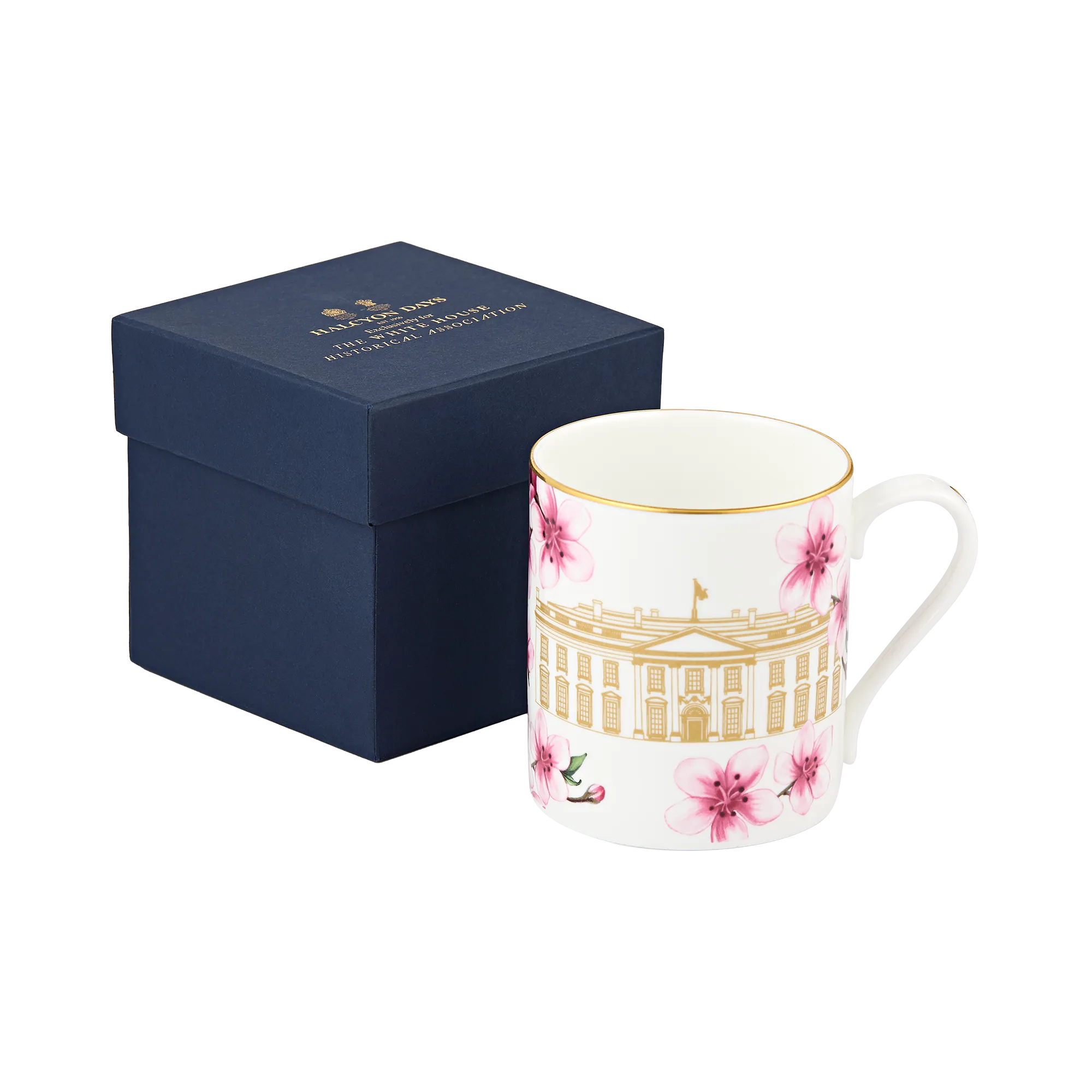 Cherry Blossom Handcrafted Fine Bone China Mug