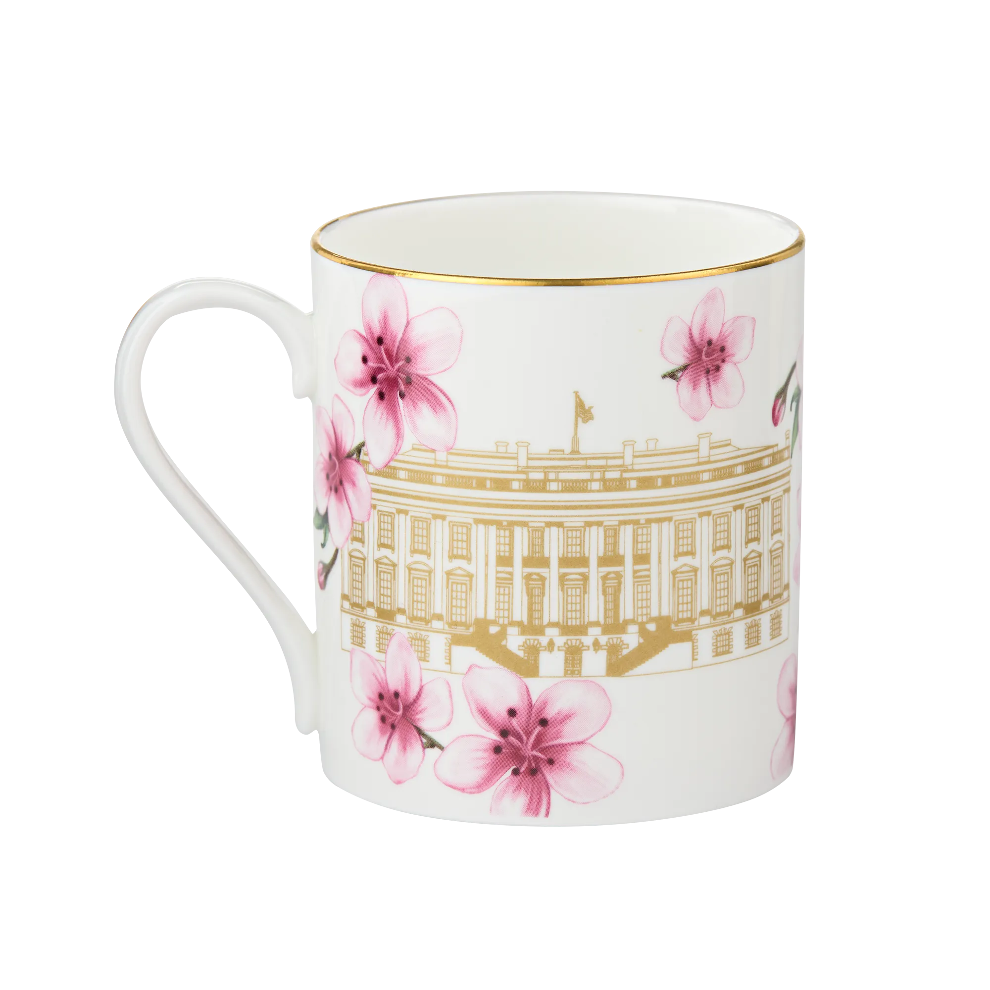 Cherry Blossom Handcrafted Fine Bone China Mug