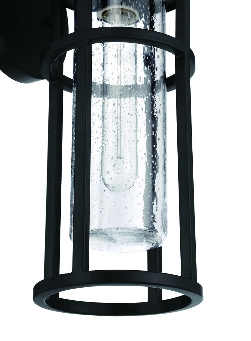 Craftmade ZA4214-MN Encompass 1 Light Medium Outdoor Wall Mount in Midnight