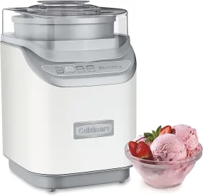 Cuisinart Electric Ice Cream Maker White - Certified Refurbished