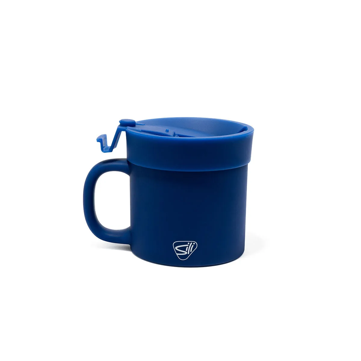 Customized Silipint Silicone 16 oz Coffee Mug With Flip Lid