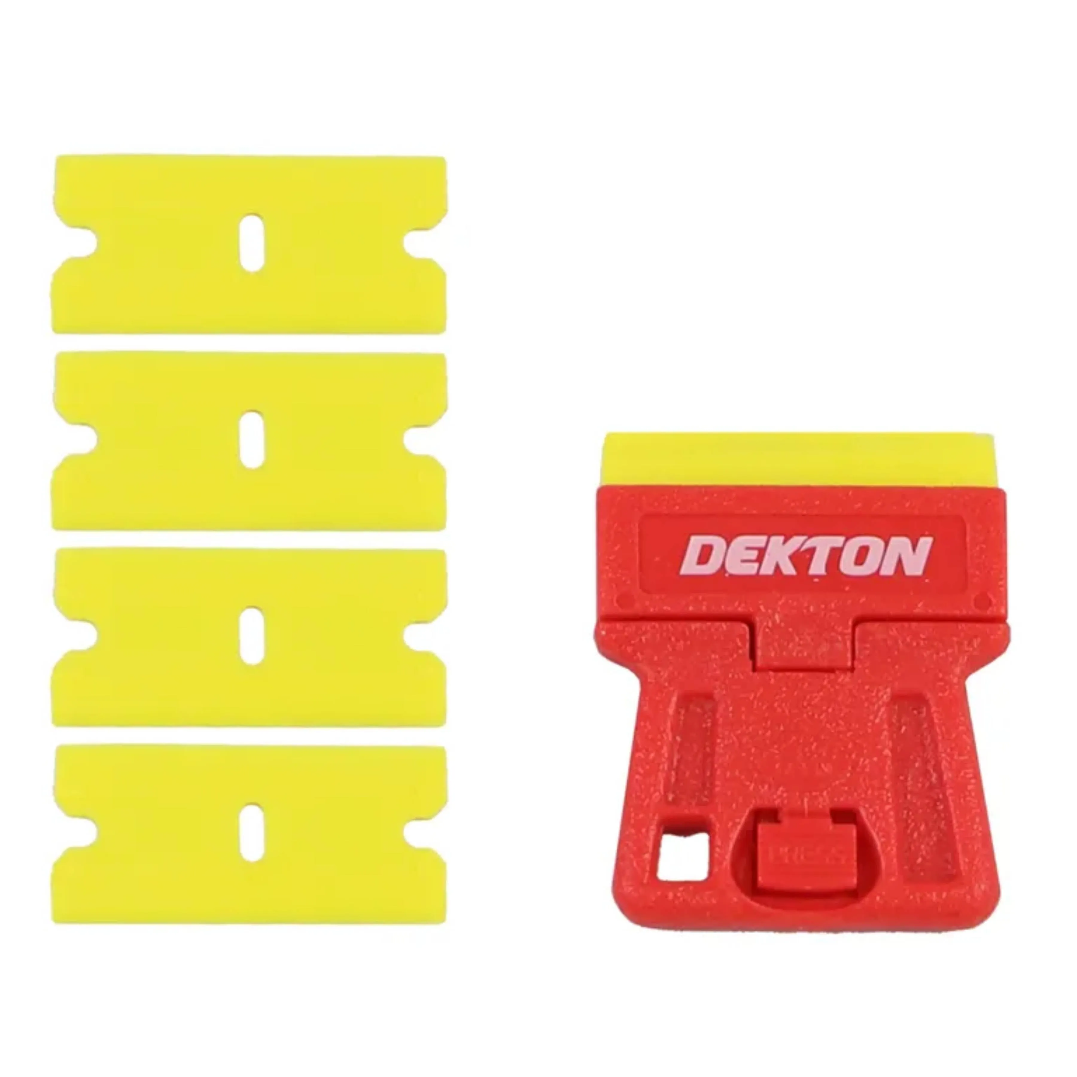 DEKTON Mini Scraper with 5 Plastic Blades