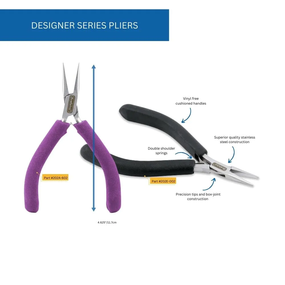 Designer Series Pliers Kit, Purple Vinyl