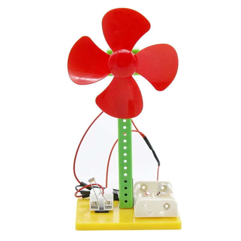 DIY - Light-controlled Fan Kits for School