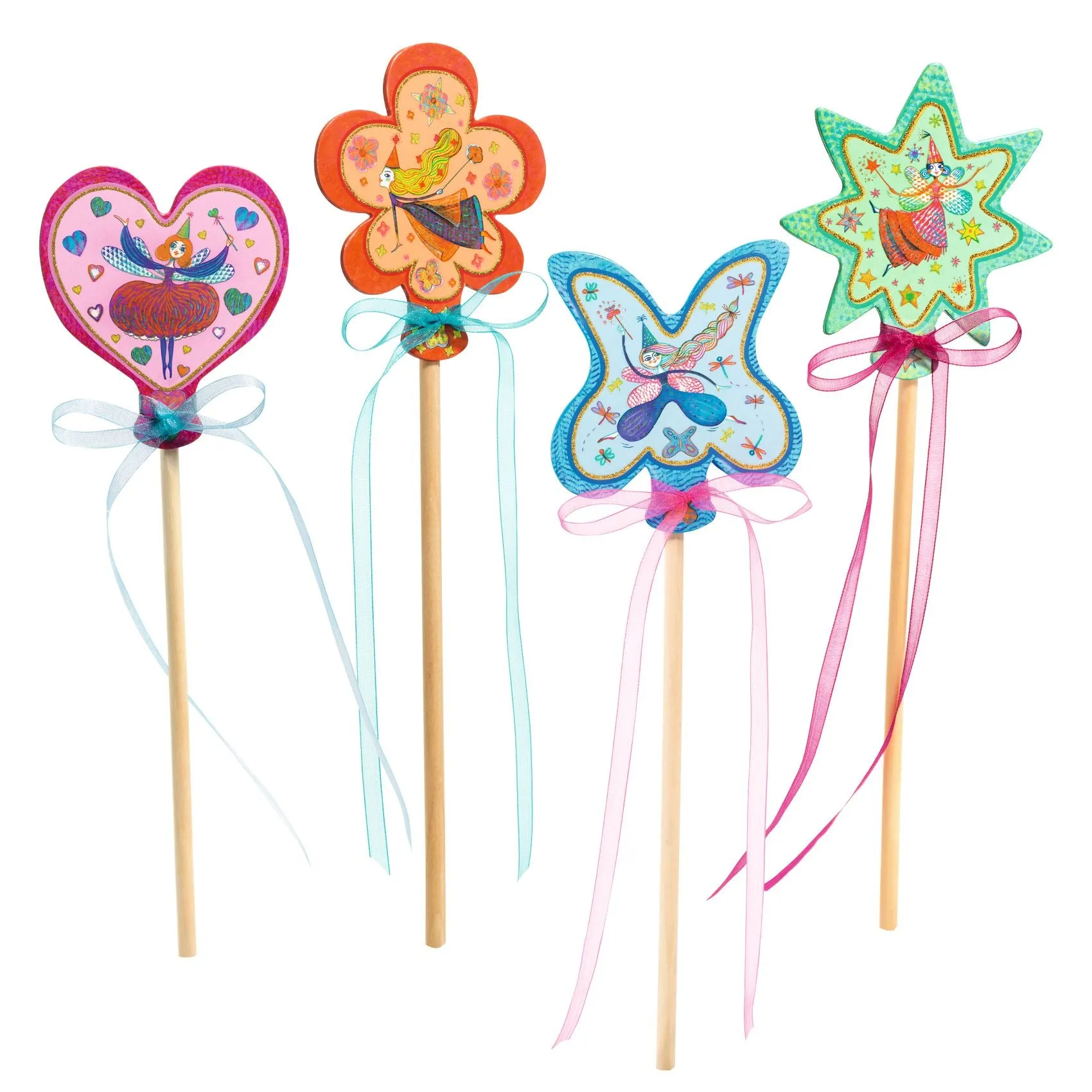 Djeco Do It Yourself Magic Wands – Little Fairies