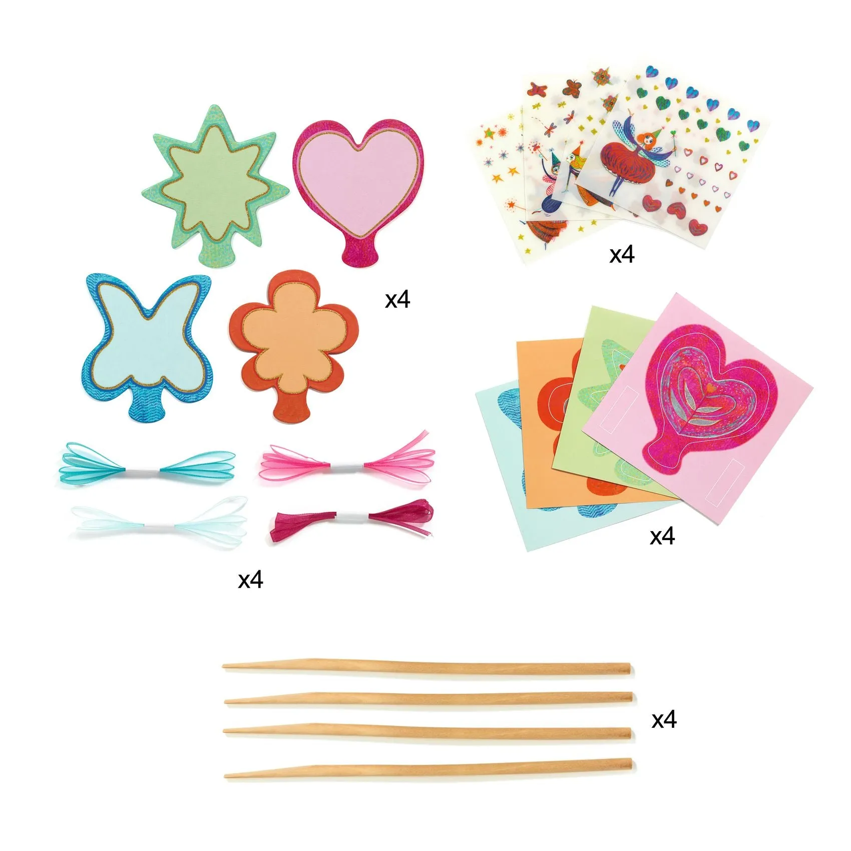 Djeco Do It Yourself Magic Wands – Little Fairies