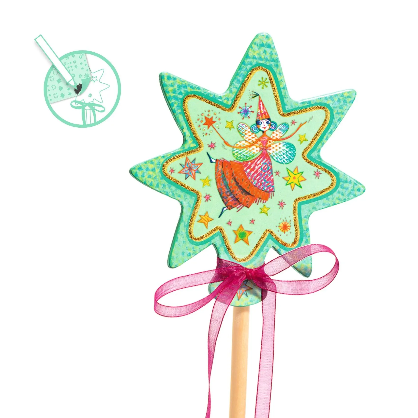 Djeco Do It Yourself Magic Wands – Little Fairies