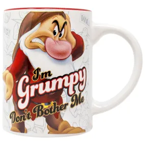 Don't Bother Me Grumpy 14oz Relief Mug, Multicolored