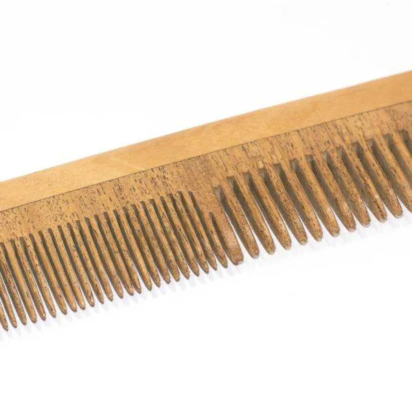 Double Tooth Neem Comb - Setting & Untangling - Pack of 2