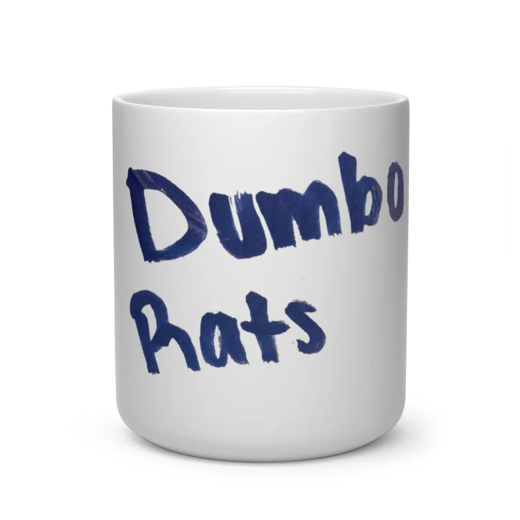 Dumbo Rats Heart Shape Mug