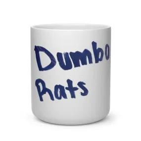 Dumbo Rats Heart Shape Mug