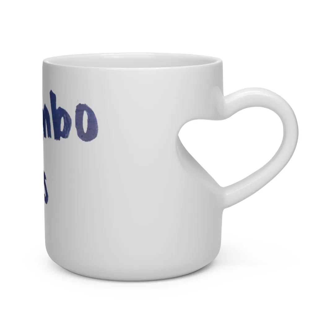 Dumbo Rats Heart Shape Mug