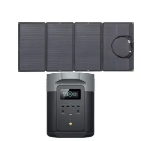 EcoFlow DELTA 2 Max   160W Portable Solar Panel - D2M-US-160W