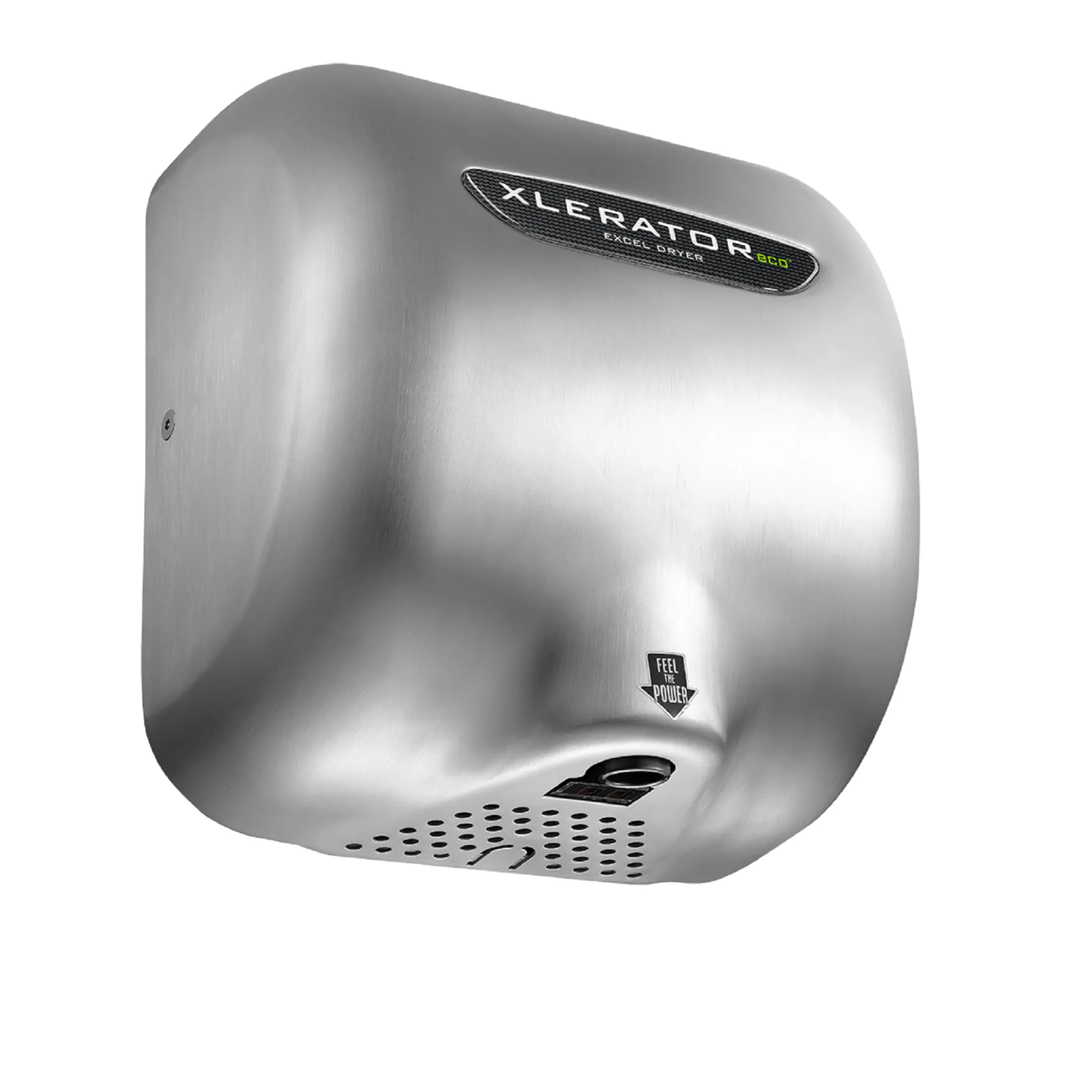 Excel Dryer XLERATOR® XL-SB-ECO (No Heat) Hand Dryer - Brushed Stainless Steel High Speed Automatic Surface-Mounted