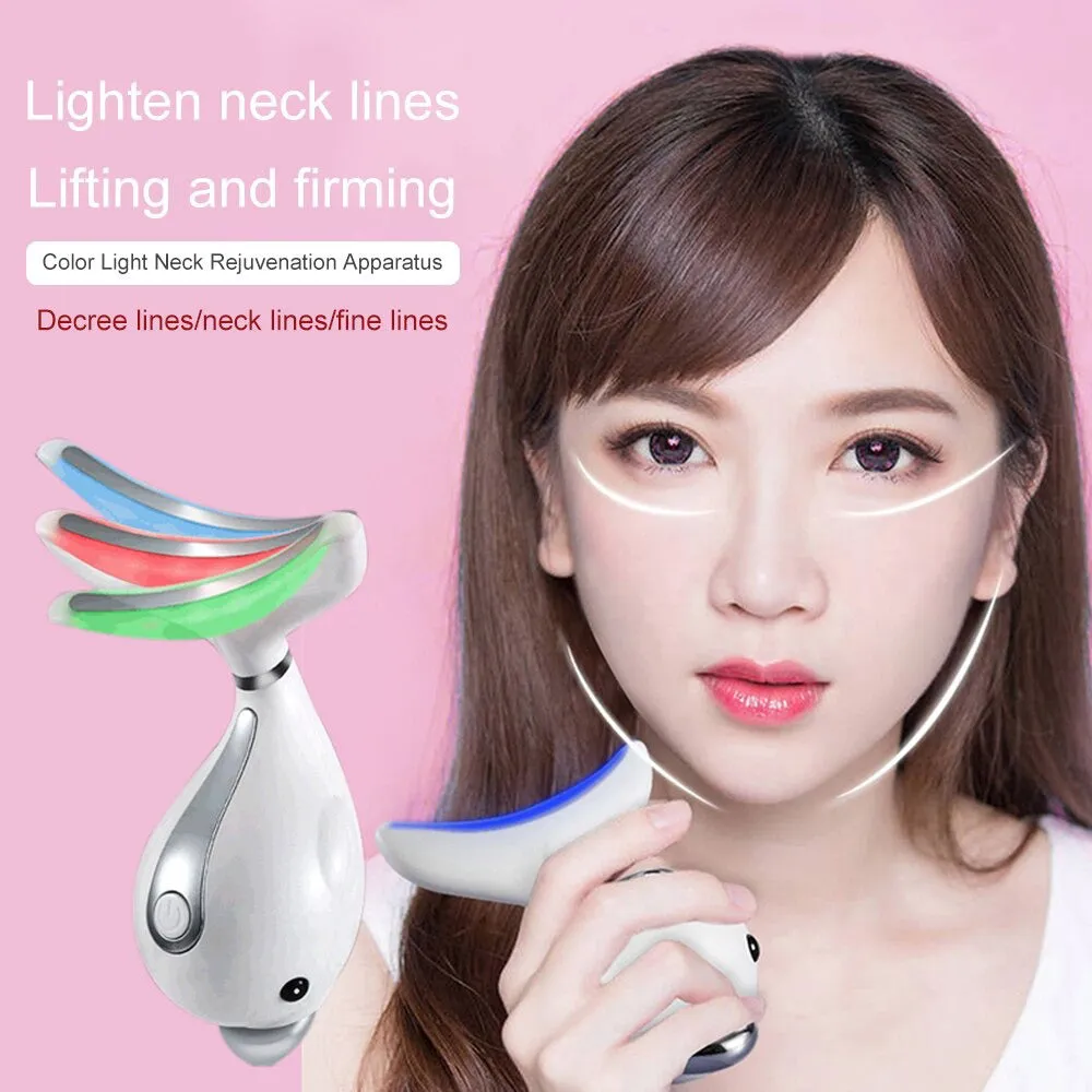 Facial Neck Massager Skin Lifter and Wrinkle Remover- USB Charging