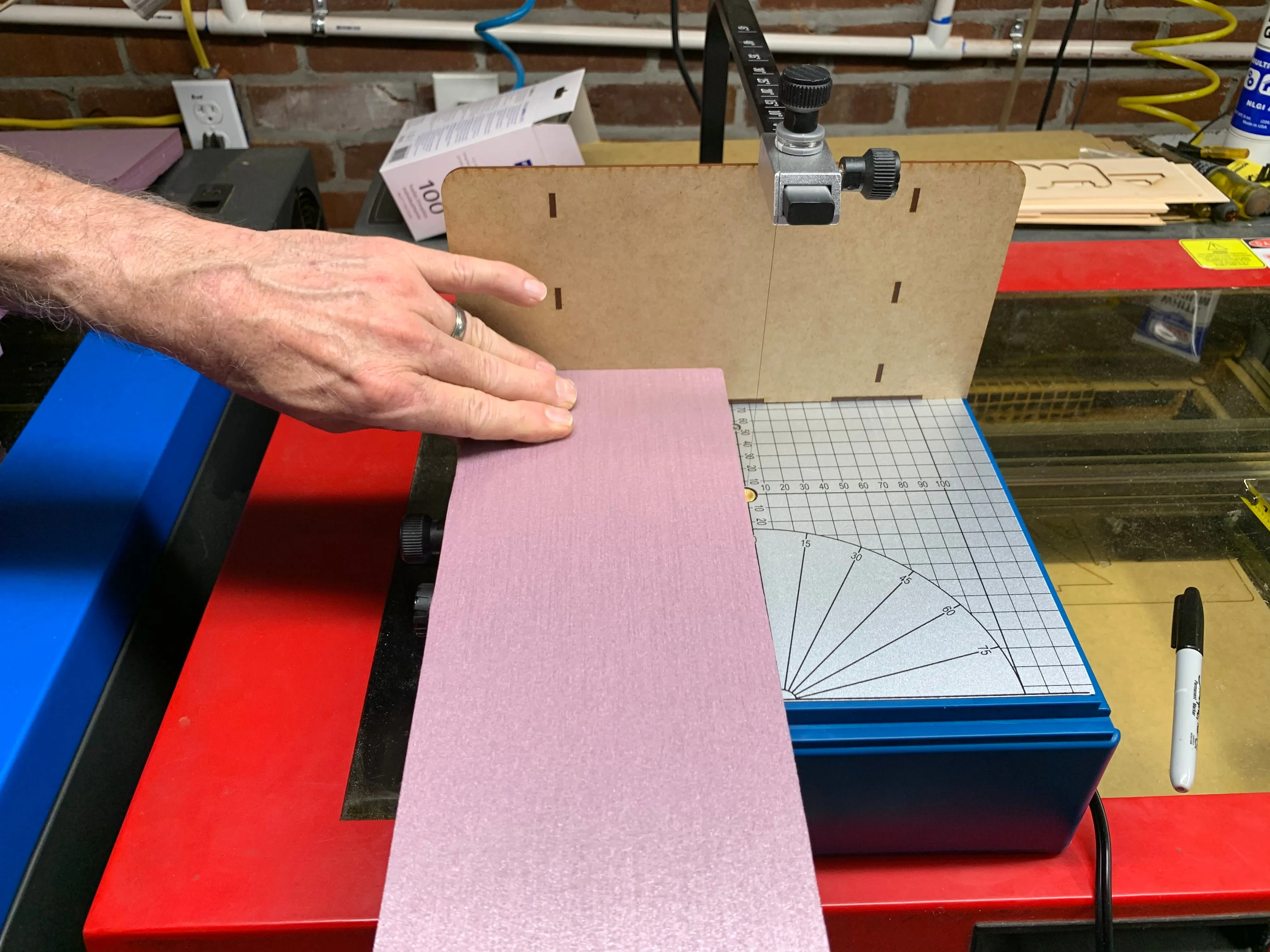 Fence for Hot Wire Foam Cutter (Hercules / Proxxon)