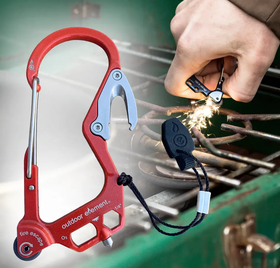 Fire Escape Multitool Carabiner