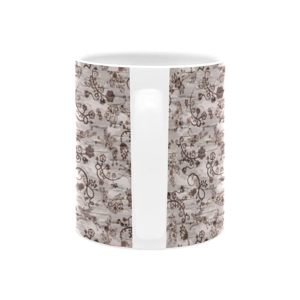 Forest Medley White Mug(11OZ)