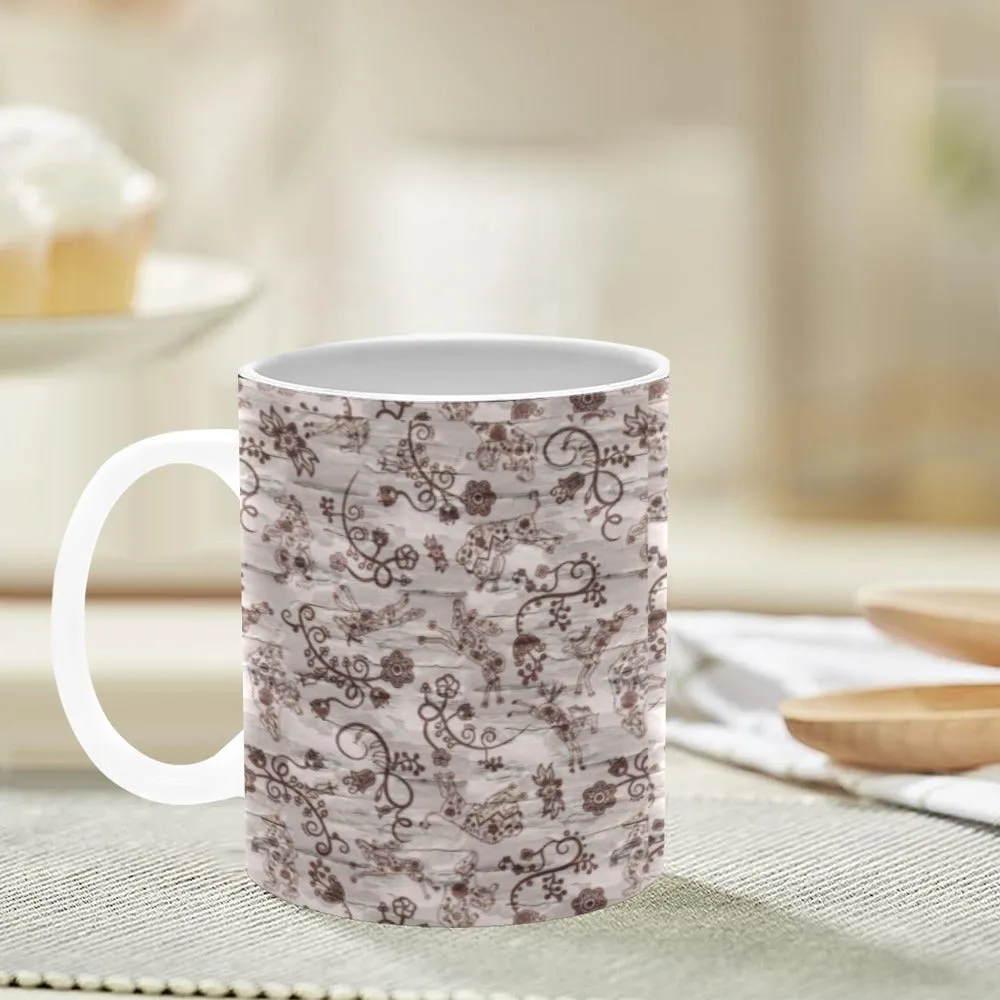 Forest Medley White Mug(11OZ)