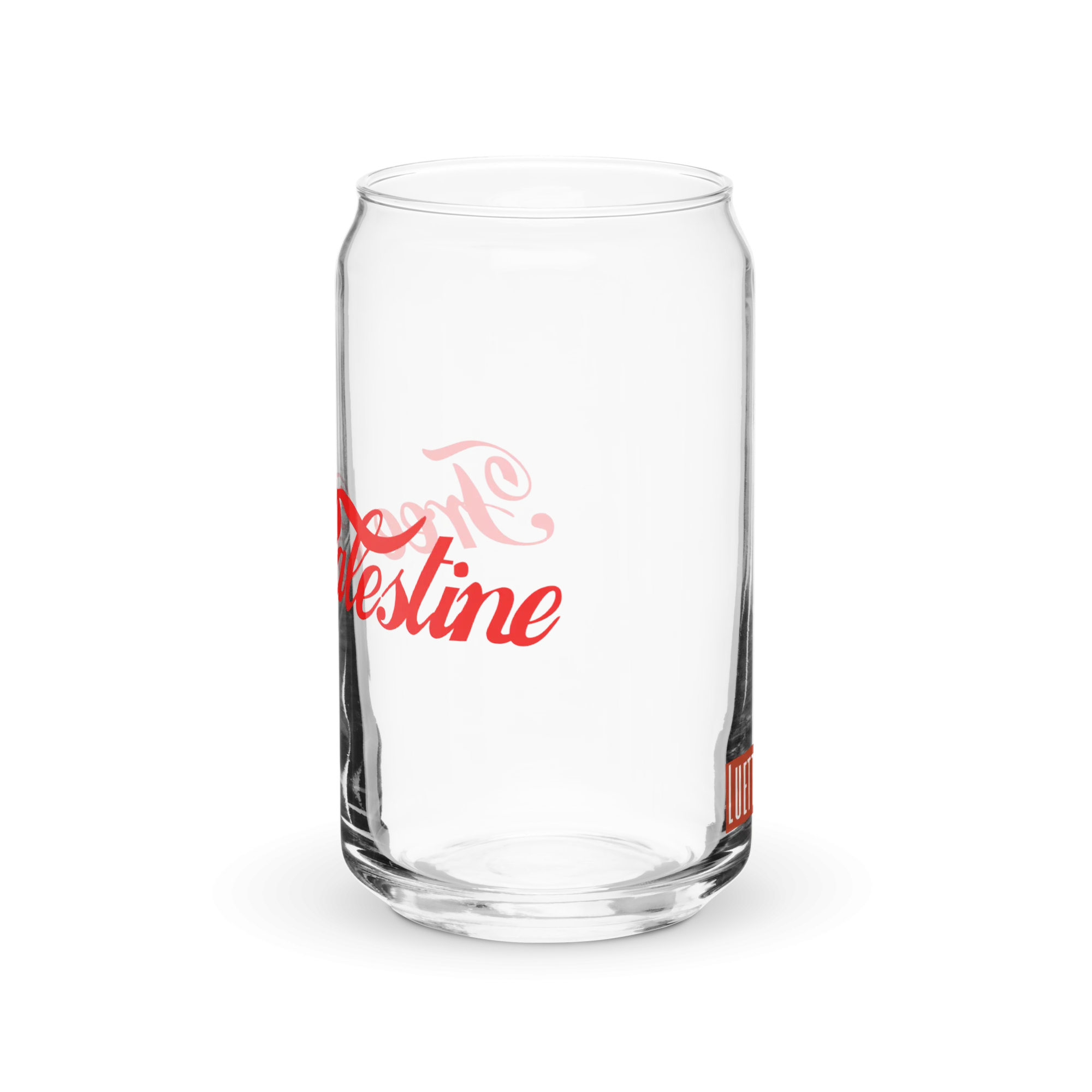 Free Palestine Can-shaped Glass - 2 Options