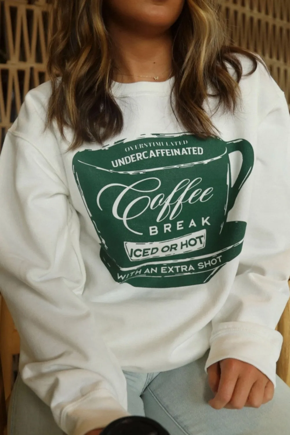 Friday   Saturday Coffee Break Sweatshirt