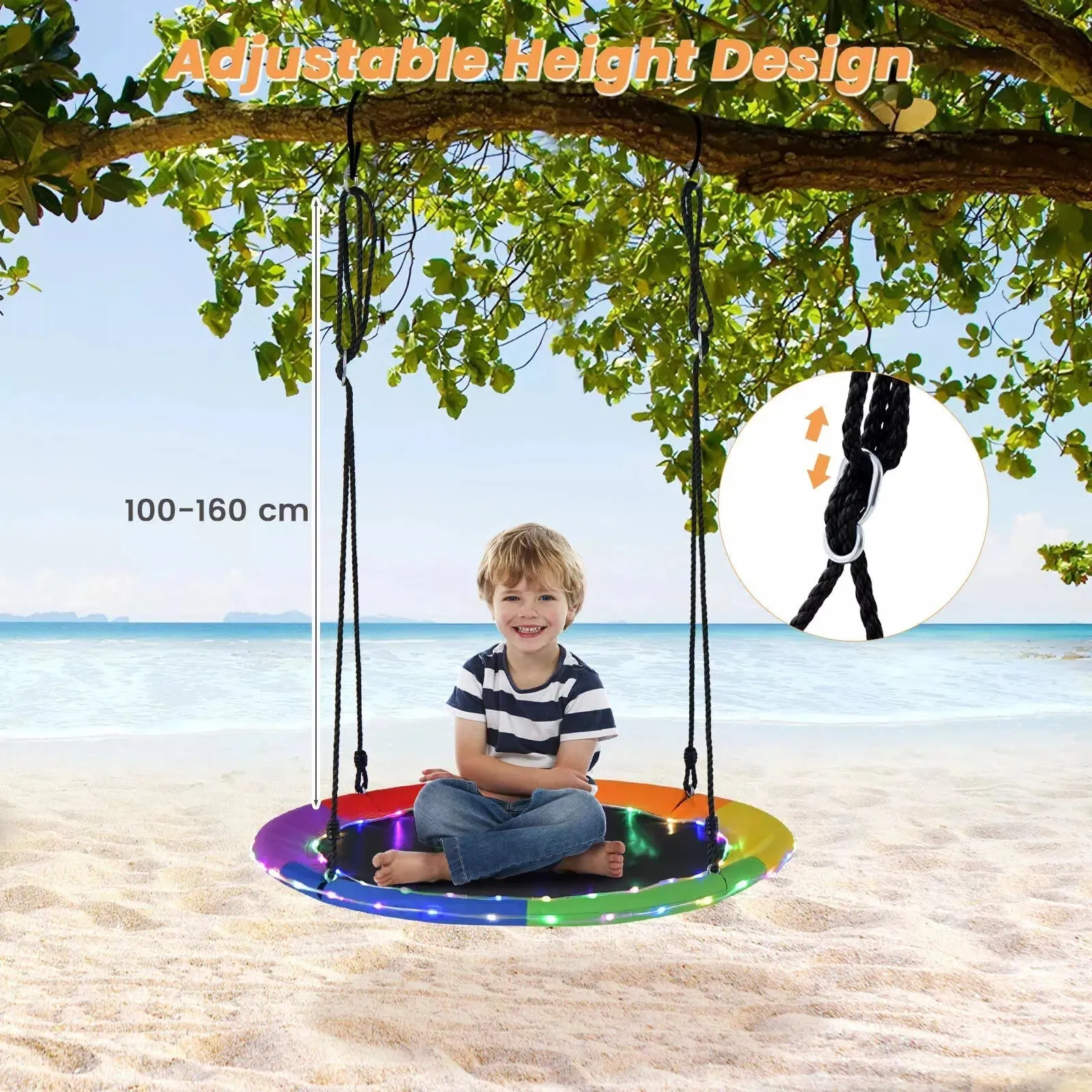 Giant Tree Swing 100cm Outdoor Chair