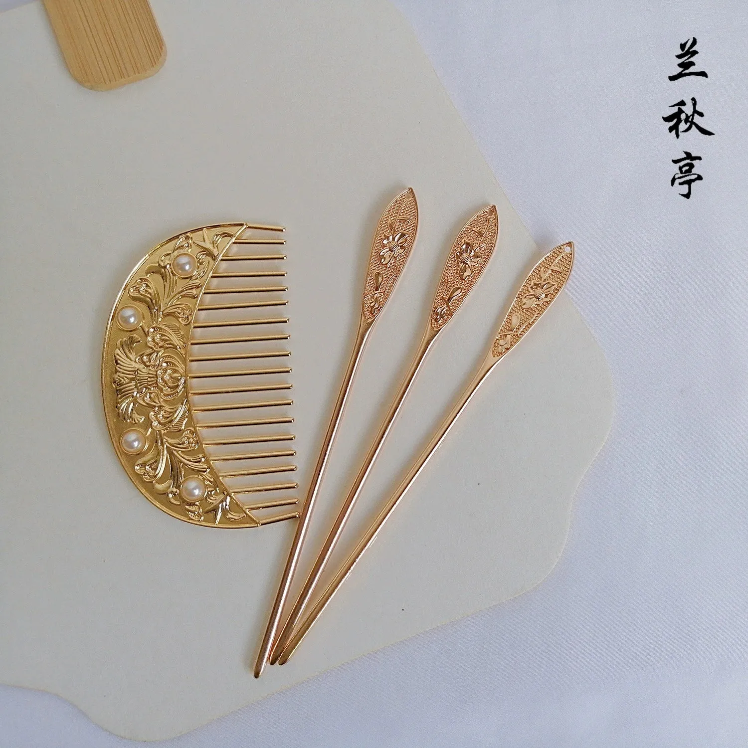 Gong Ting 宫廷 Tang Dynasty Palace Various Hairpins & Combs Set