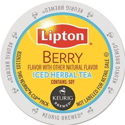 Green Mountain Coffee Berry Iced Herbal Tea K-Cup Pack 24 Per Box