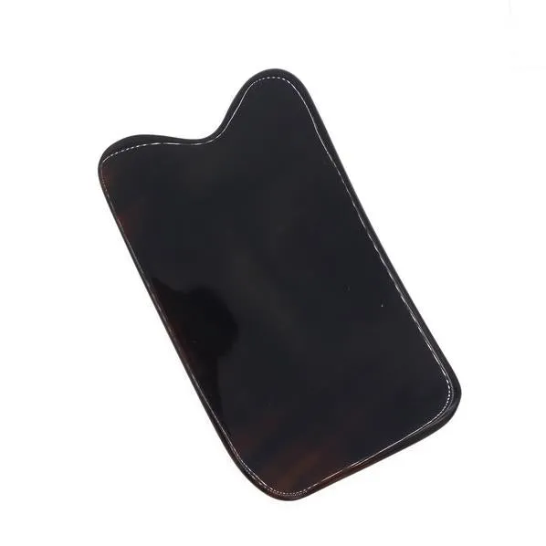 Handmade Water Baffulo Horn Scraping Rectangle Therapy Gua Sha Board