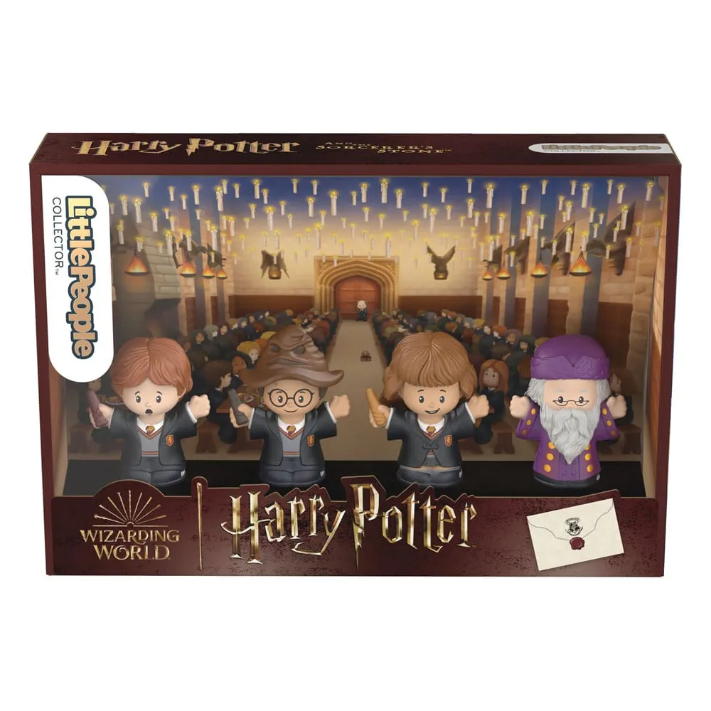 Harry Potter Fisher-Price Little People Collector Mini Figures 4-Pack Philosopher's Stone 6 cm