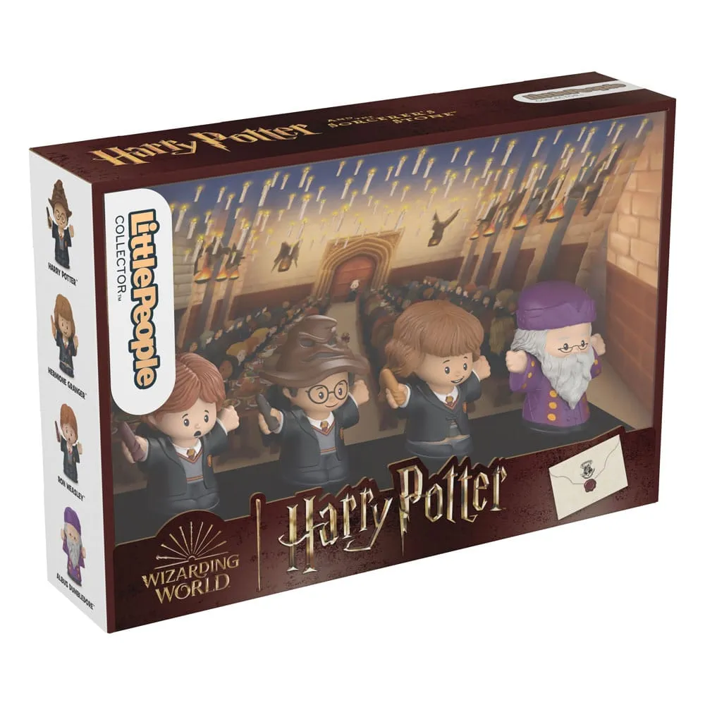 Harry Potter Fisher-Price Little People Collector Mini Figures 4-Pack Philosopher's Stone 6 cm