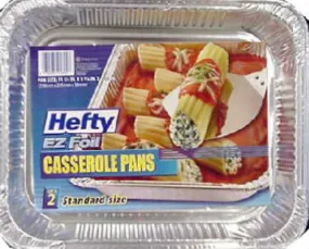 Hefty® 00Z91894 EZ Foil® Aluminum Foilware Casserole Pan