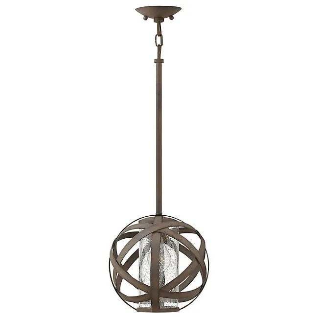 Hinkley 29707 Carson 1-lt 10" LED Outdoor Pendant