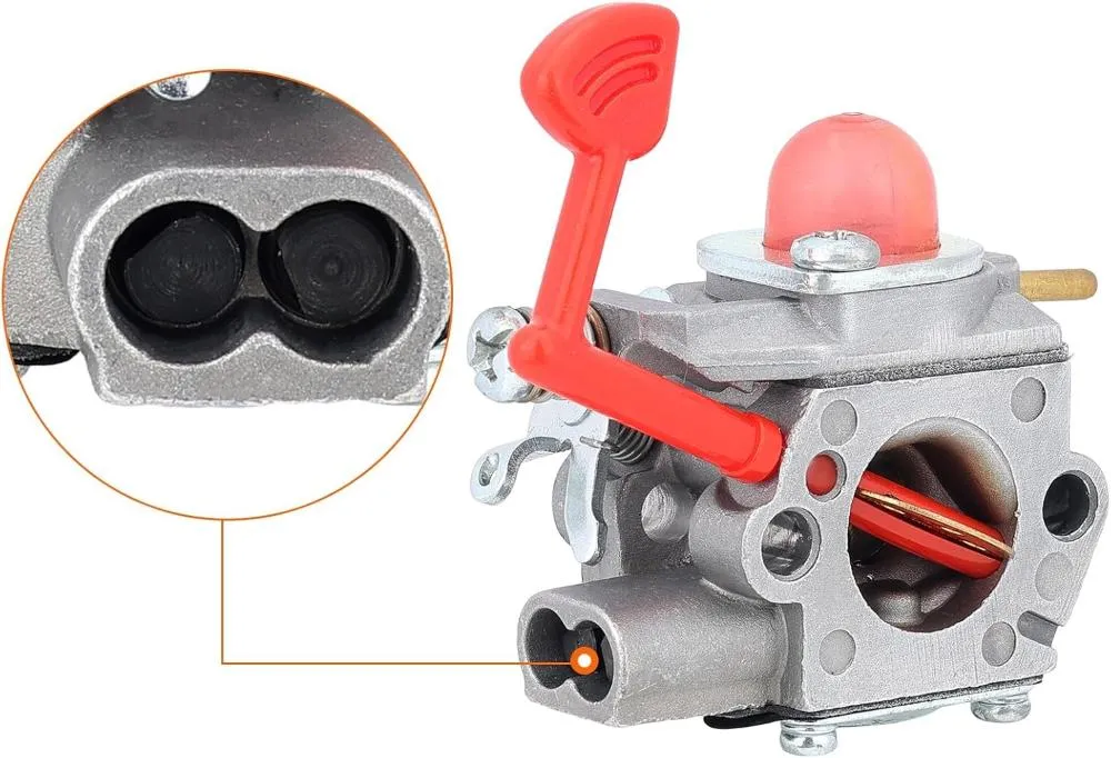 Hipa WT-875A Carburetor Kit for Poulan Pro BVM200VS BVM200C Craftsman 358794650 35879460025CC 200 Mph 430 / 450 Cfm Leaf Blower Replace 545081855