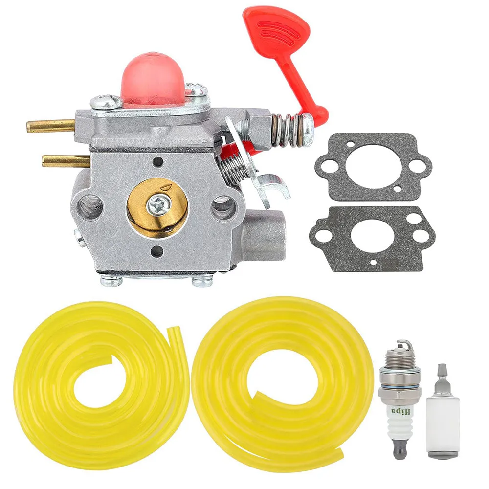 Hipa WT-875A Carburetor Kit for Poulan Pro BVM200VS BVM200C Craftsman 358794650 35879460025CC 200 Mph 430 / 450 Cfm Leaf Blower Replace 545081855