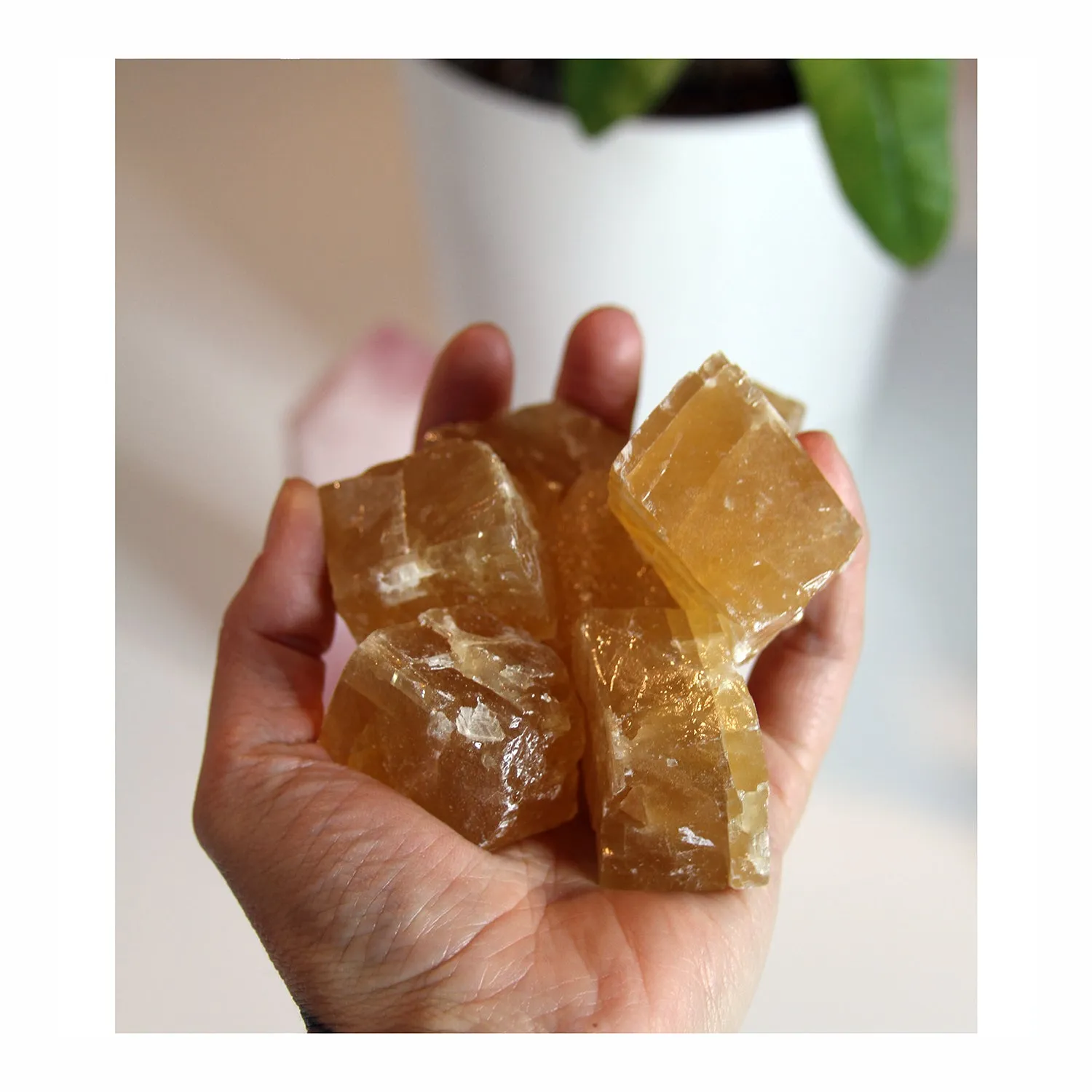 Honey Calcite