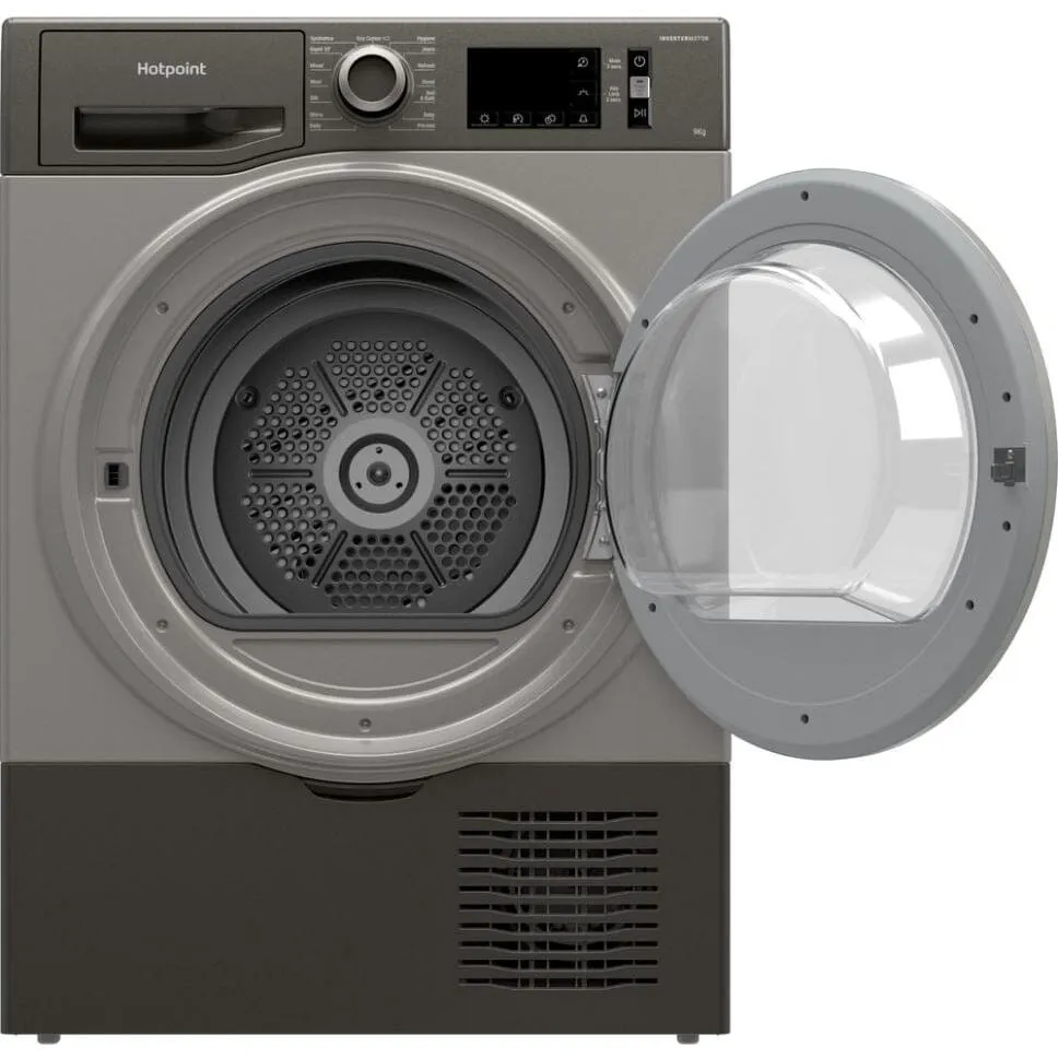 Hotpoint H3D91GSUK Freestanding Condenser Tumble Dryer 9kg Graphite