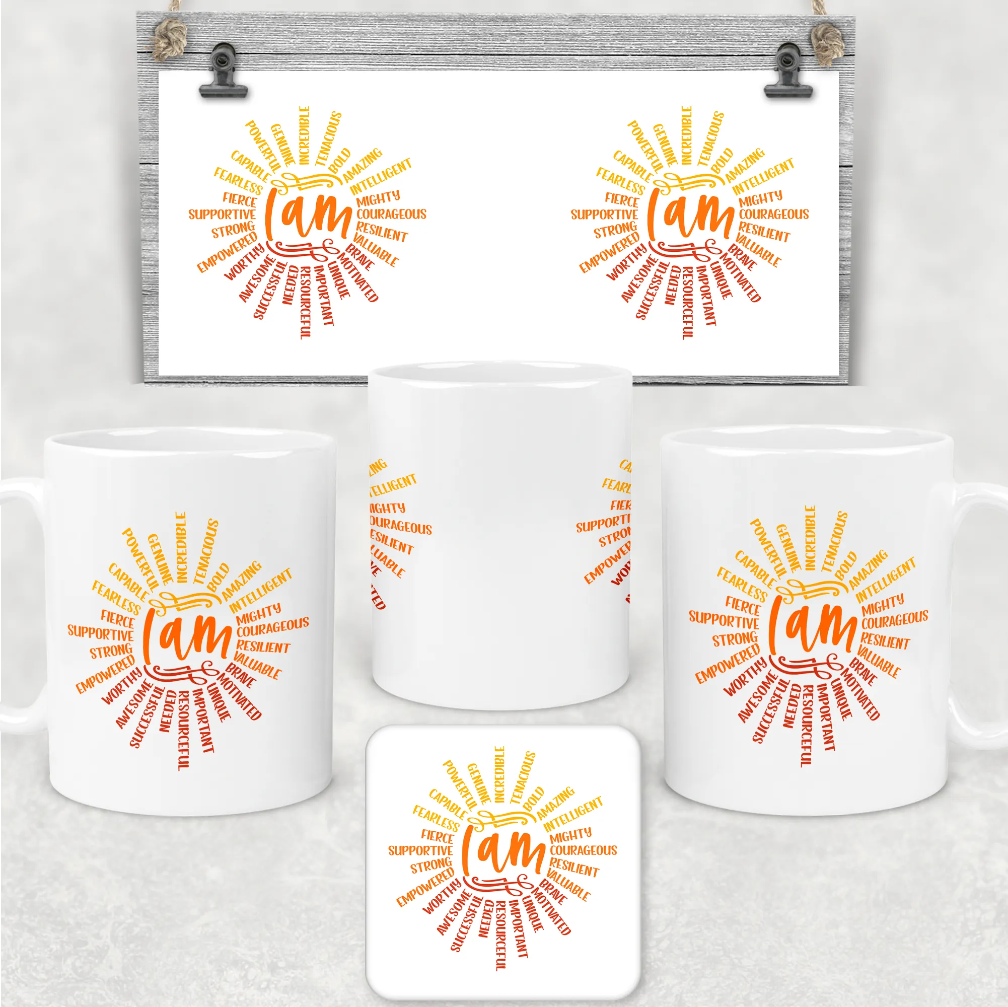 I Am...Positive Affirmations Mug