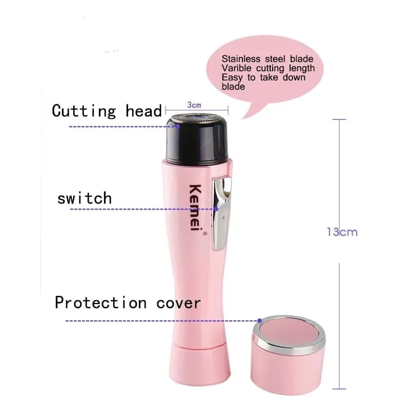 Kemei KM-1012 Lady Mini Electric Shaver Hair Remover S4528487