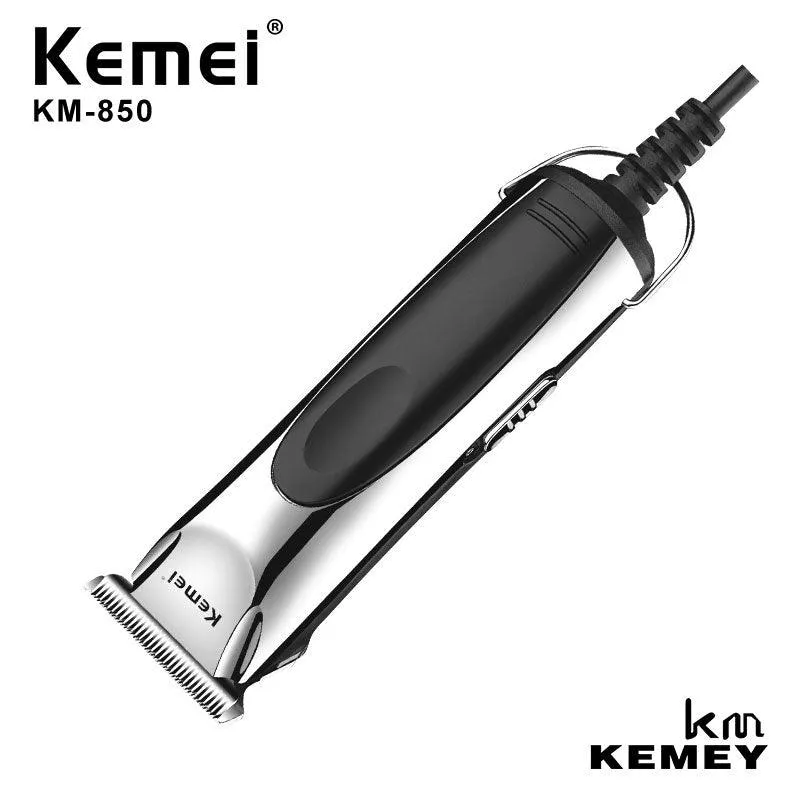 Kemei KM-850 Professional Hair Trimmer - Black