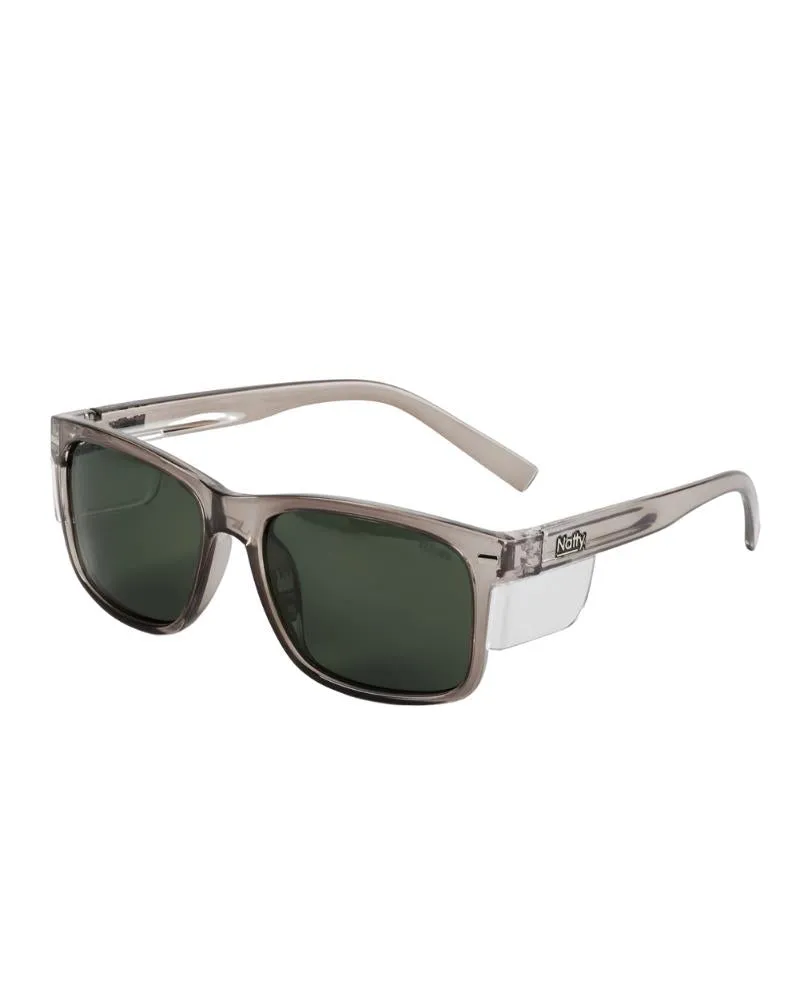 Kenneth Polarised Safety Glasses - Steel