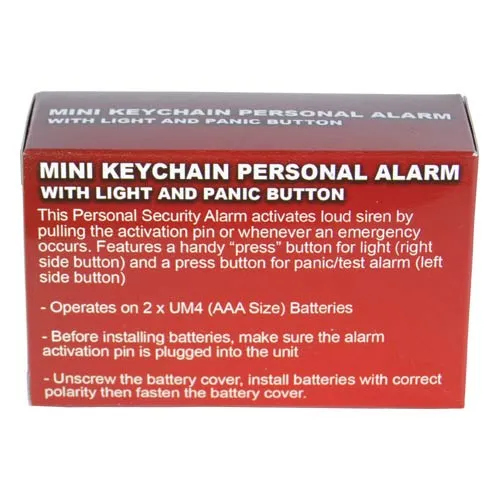 Keychain Alarm W/ Light