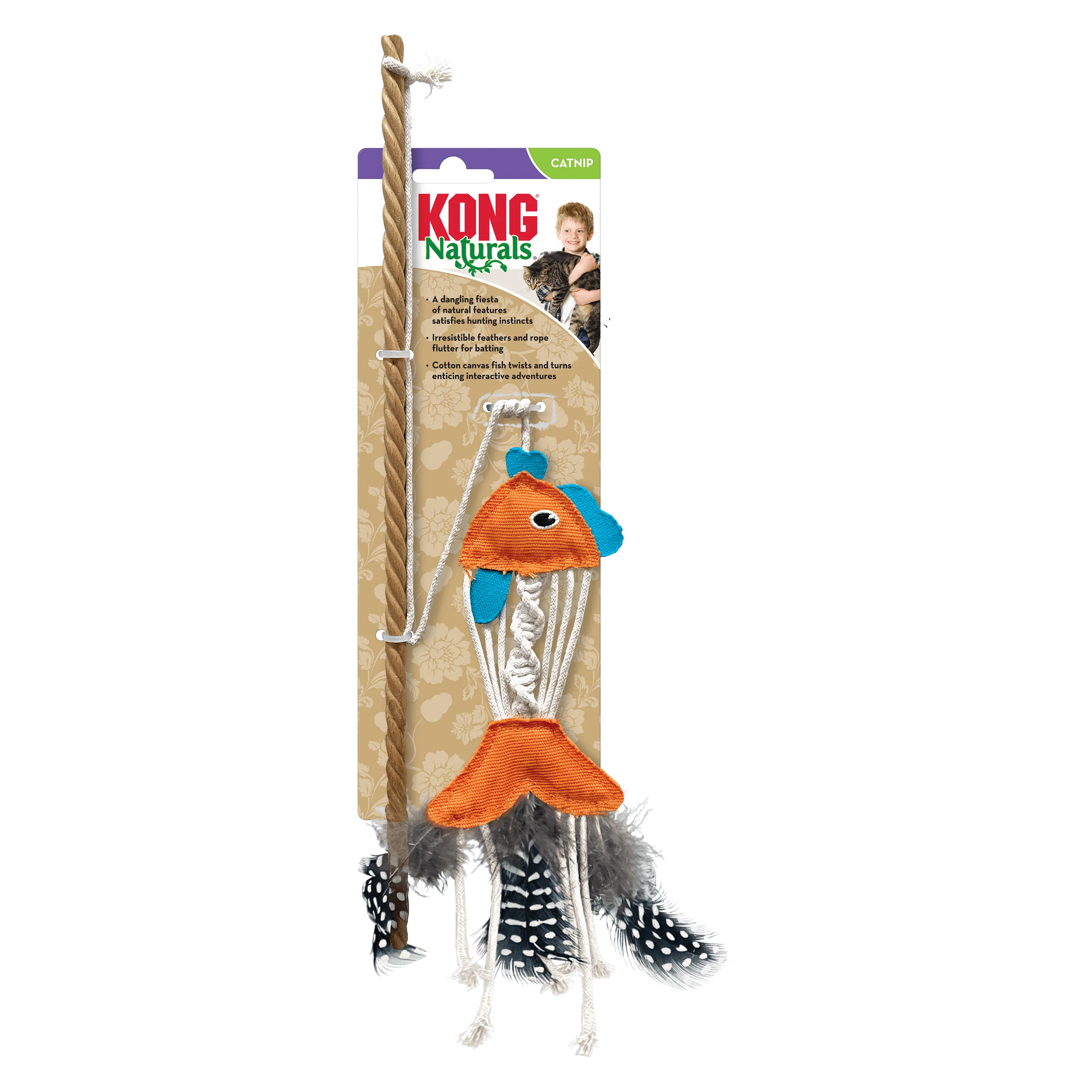 KONG - Naturals Teaser Fish