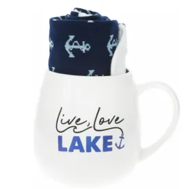 Lake - 15.5 oz Mug and Sock Set