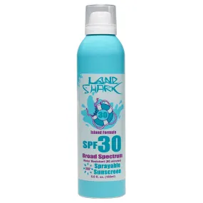 Land Shark Broad Spectrum Continuous Spray SPF 30 Sprayable Sunscreen 6oz