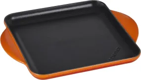 Le Creuset 9 1/2" Square Griddle Pan - Flame