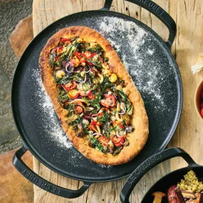 Le Creuset Alpine Outdoor Collection Enameled Round Pizza Pan