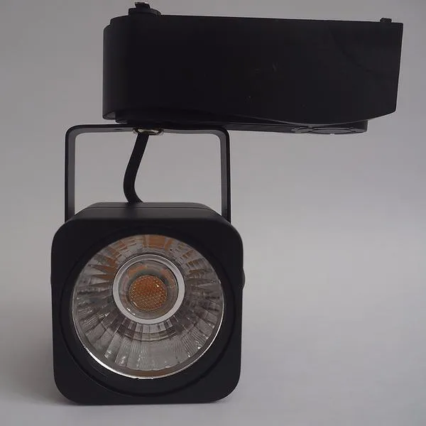 LED 7W COB Track Light in Black