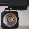 LED 7W COB Track Light in Black