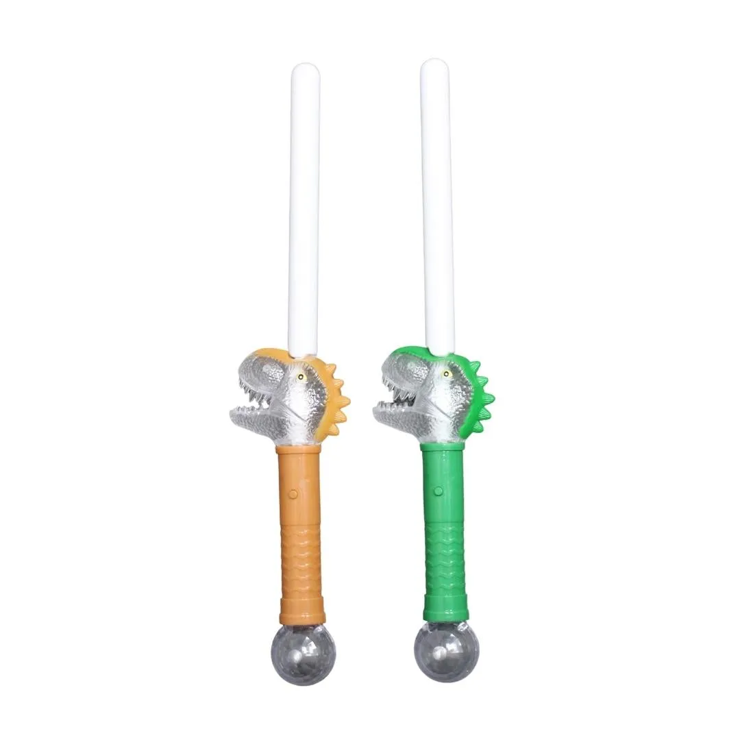 LED Dinosaur Wand - Assorted Colors (Each)